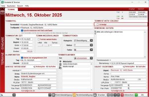 Termine eingeben in Expose X