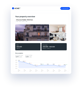Gebäudeübersicht in pricehubble